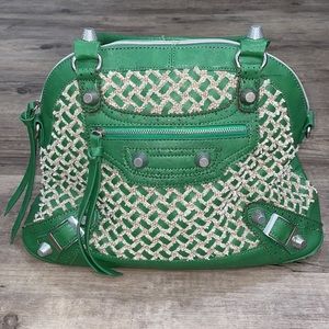 Nicole Lee Green Handbag Purse